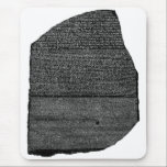 De Rosetta Stone Egyptian Granodiorite Stele Muismat<br><div class="desc">De Rosetta Stone is een oude Egyptische granodiorite die is gegrift met een decreet dat in 1996 in Memphis, Egypte, is uitgevaardigd namens koning Ptolemy V. Het decreet staat in drie scripts: de bovenste tekst is oude Egyptische hiërogliefen, het demotische middelste gedeelte van het deel, en de laagste Ouderlijke Griekse....</div>