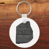 De Rosetta Stone Egyptian Granodiorite Stele Sleutelhanger (Voorkant)