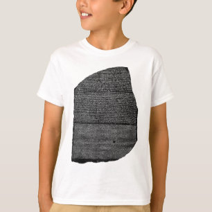 De Rosetta Stone Egyptian Granodiorite Stele T-shirt