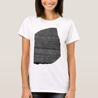 De Rosetta Stone Egyptian Granodiorite Stele T-shirt