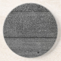 De Rosetta Stone Egyptian Granodiorite Stele