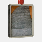 De Rosetta Stone, van Fort St. Julien, Metalen Ornament (Rechts)