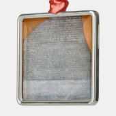 De Rosetta Stone, van Fort St. Julien, Metalen Ornament (Links)