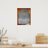 De Rosetta Stone, van Fort St. Julien, Poster (Keuken)