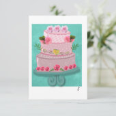 De Rosey-viering Kaart (Staand voorkant)