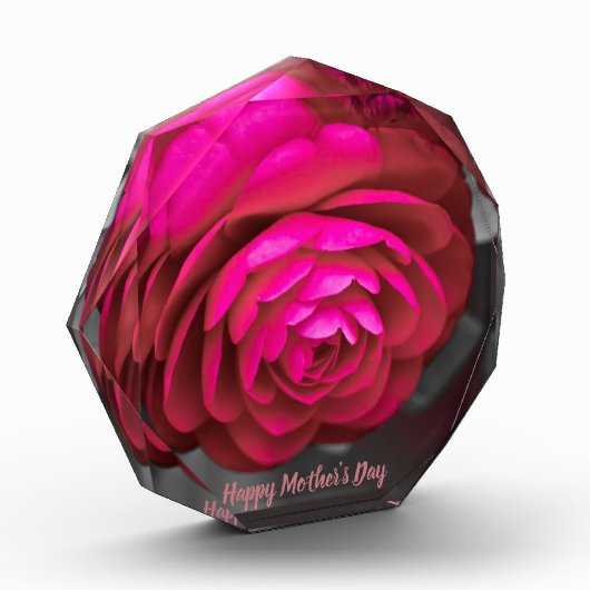 De Rosy Camellia Happy Moederdag Fotoblokken (Links)