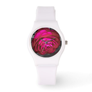 De Rosy Camellia Horloge