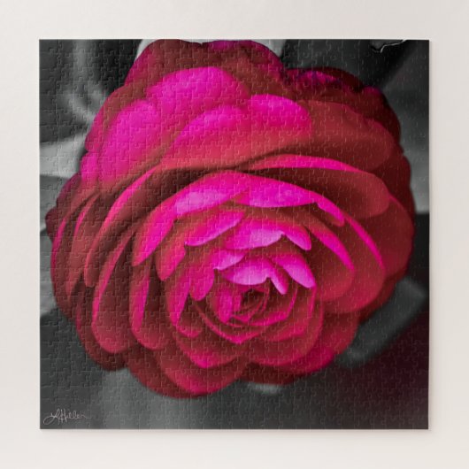 De Rosy Camellia Legpuzzel (Verticaal)