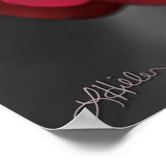 De Rosy Camellia Poster (Hoek)