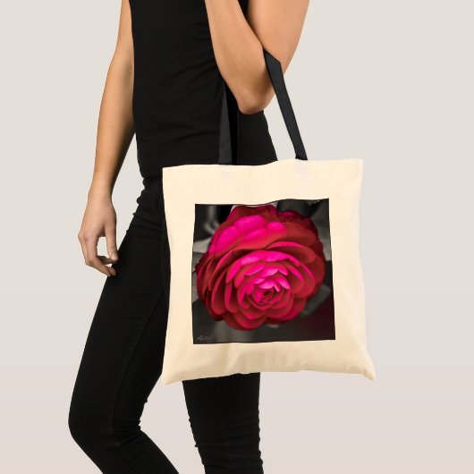 De Rosy Camellia Tote Bag (Voorkant (product))