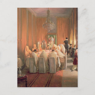 De Rothschild-familie in Prayer Briefkaart