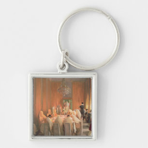 De Rothschild-familie in Prayer Sleutelhanger