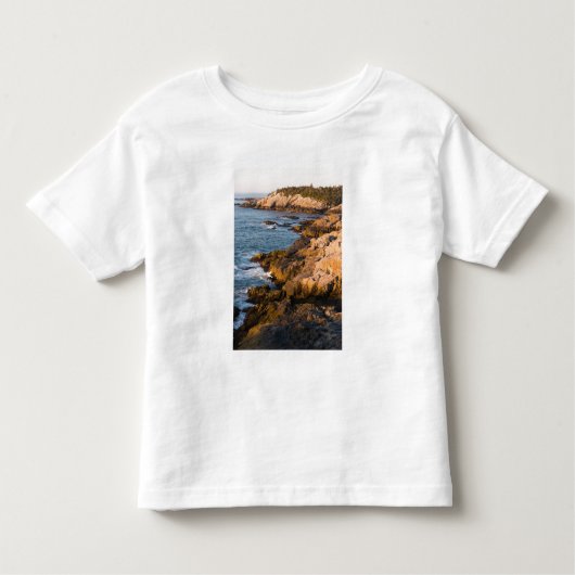 De rotkust van Isle au Haut in Maine's Kinder Shirts (Voorkant)