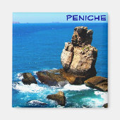 De rots in Peniche Magneet (Voorkant)