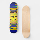 De rots & rolt Skateboard 2 (Voorkant)