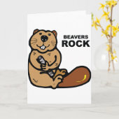 De Rots van bevers Kaart (Gele Bloem)