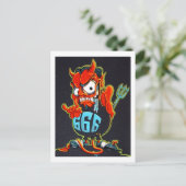 De Rots van de duivel Briefkaart (Staand voorkant)