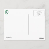 De Rots van de duivel, het Briefkaart van Wyoming (Achterkant)