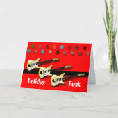 De Rots van de vakantie Feestdagen Kaart (Voorkant)