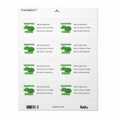 De Rots van krokodillen Etiket (Full Sheet)