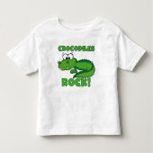 De Rots van krokodillen Kinder Shirts (Voorkant)