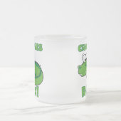 De Rots van krokodillen Matglas Koffiemok (Center)