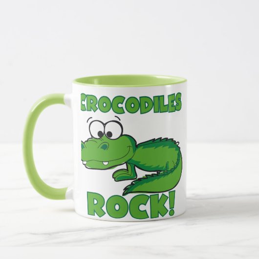 De Rots van krokodillen Mok (Links)