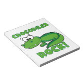 De Rots van krokodillen Notitieblok (Schuin)