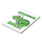 De Rots van krokodillen Notitieblok (Linkerzijde)