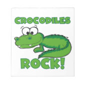 De Rots van krokodillen Notitieblok (Voorkant)