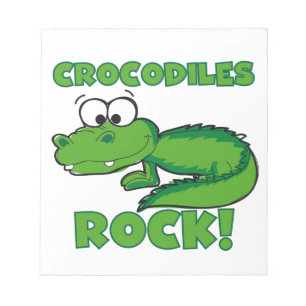 De Rots van krokodillen Notitieblok