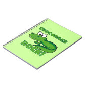 De Rots van krokodillen Notitieboek (Linkerzijde)