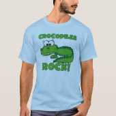 De Rots van krokodillen T-shirt (Voorkant)