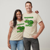 De Rots van krokodillen T-shirt (Unisex)