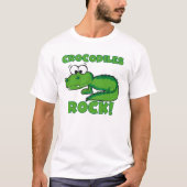 De Rots van krokodillen T-shirt (Voorkant)