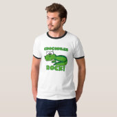 De Rots van krokodillen T-shirt (Voorkant volledig)