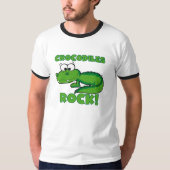 De Rots van krokodillen T-shirt (Voorkant)