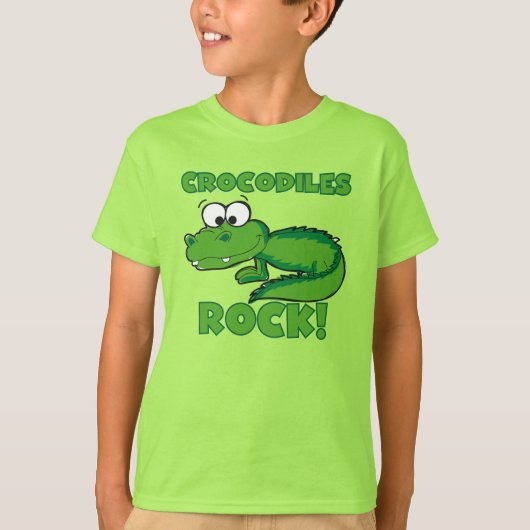 De Rots van krokodillen T-shirt (Voorkant)