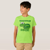 De Rots van krokodillen T-shirt (Voorkant volledig)