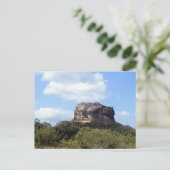 De rots van Sigiriya in Sri Lanka Briefkaart (Staand voorkant)