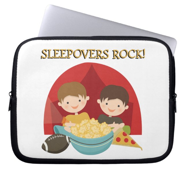 De Rots van Sleepovers Laptop Sleeve (Voorkant)