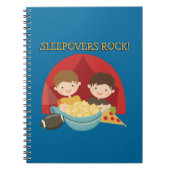 De Rots van Sleepovers Notitieboek (Voorkant)