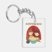 De Rots van Sleepovers Sleutelhanger (Voorkant Links)