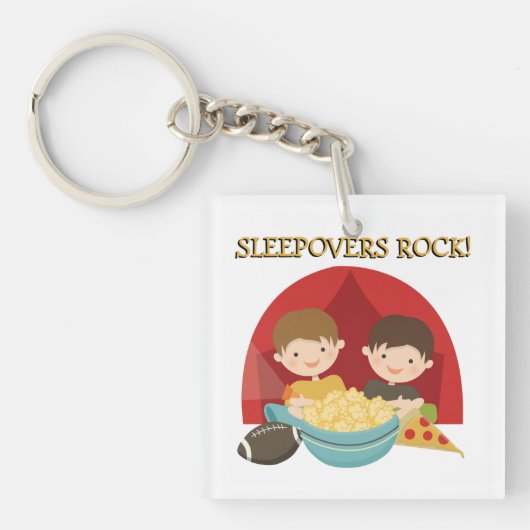 De Rots van Sleepovers Sleutelhanger (Voorkant)