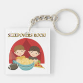 De Rots van Sleepovers Sleutelhanger (Achterkant)