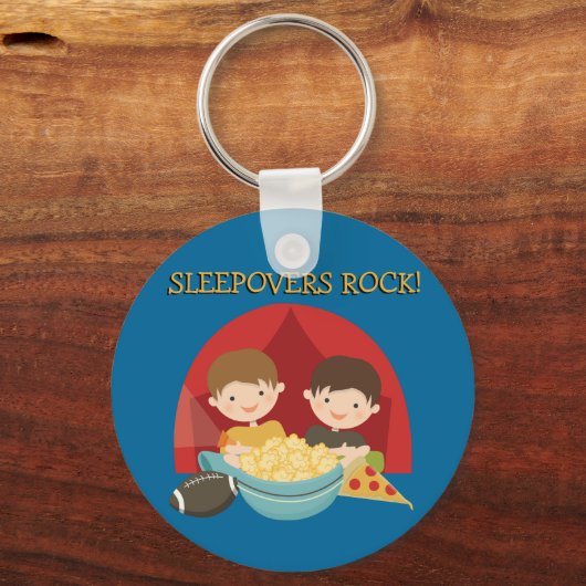 De Rots van Sleepovers Sleutelhanger (Voorkant)