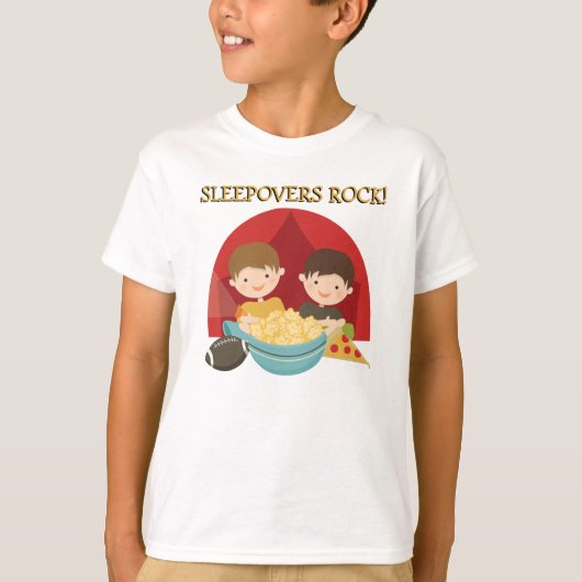 De Rots van Sleepovers T-shirt (Voorkant)