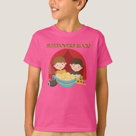 De Rots van Sleepovers T-shirt (Voorkant)