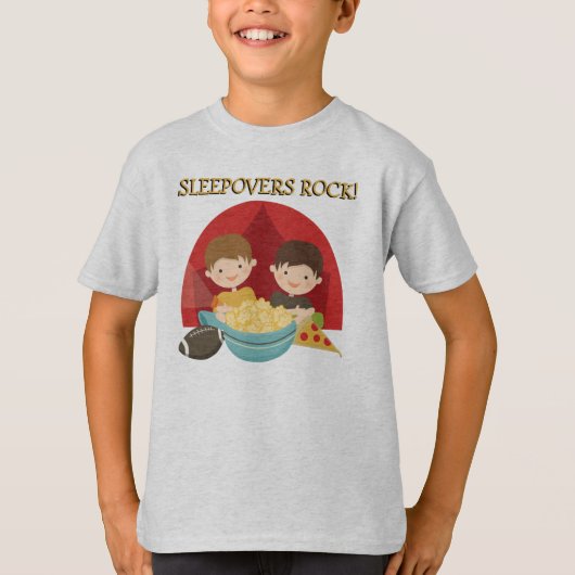 De Rots van Sleepovers T-shirt (Voorkant)