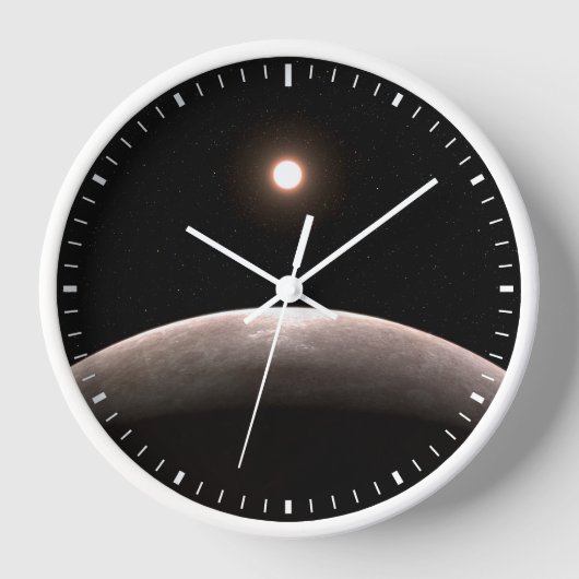 De rotsachtige exoplaneet LHS 475 B en zijn gasthe (Voorkant)